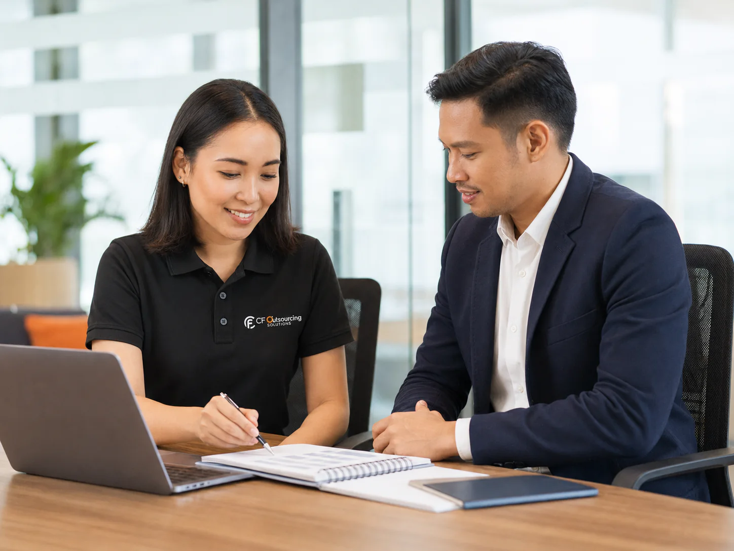 CF accounting and finance professional working in the Philippines operations office