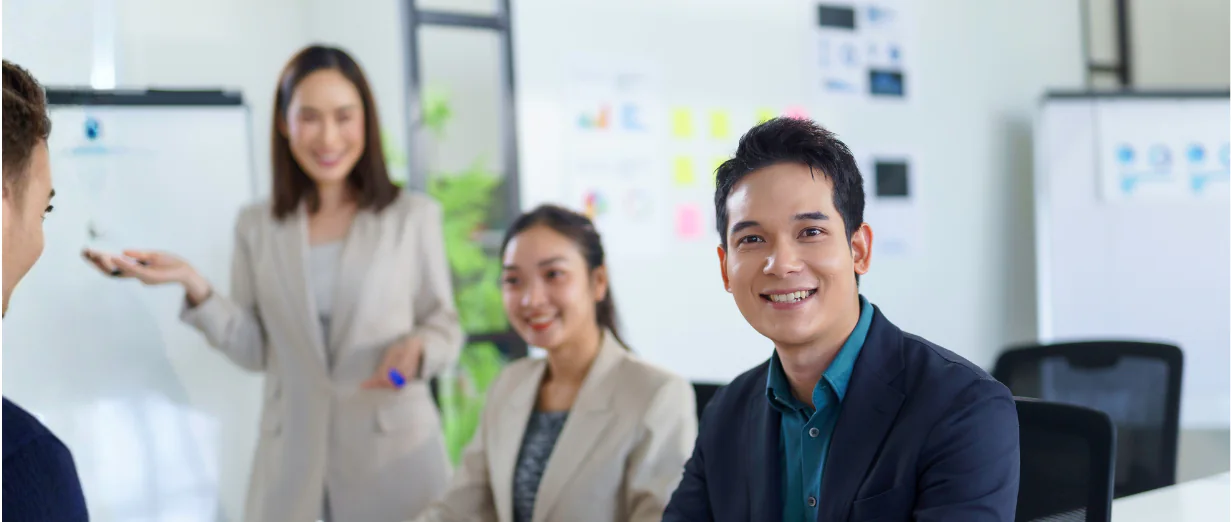 A CF team member in a role-based training session